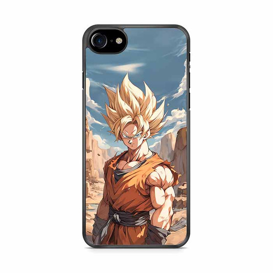 Goku Super Saiyan 2 Dragon Ball Series iPhone SE 2020 Case