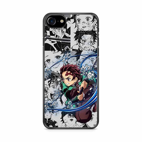 Kimetsu No Yaiba Tanjiro Collage iPhone SE 2020 Case
