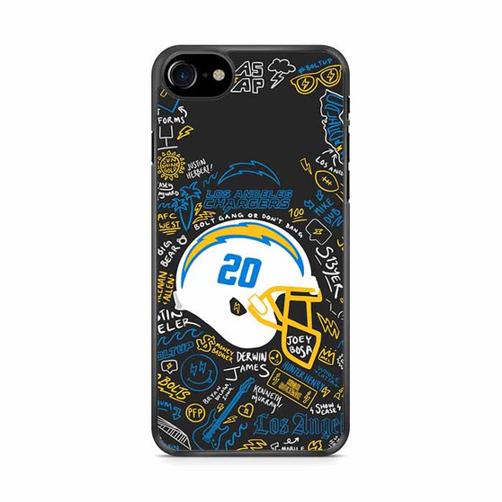 Los angeles chargers names iPhone SE 2020 Case