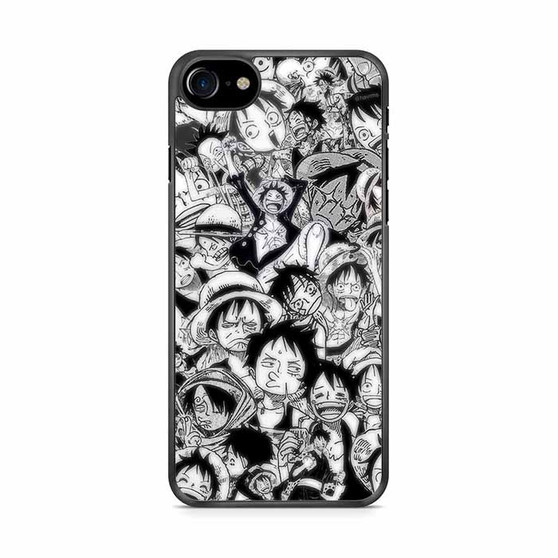 One Piece Series Luffy Expression iPhone SE 2020 Case