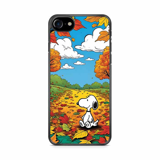 Snoopy Autumn iPhone SE 2020 Case