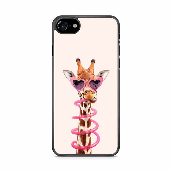 Thirsty Giraffe iPhone SE 2020 Case
