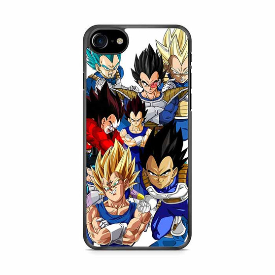 Vegeta Dragonball Collage iPhone SE 2020 Case