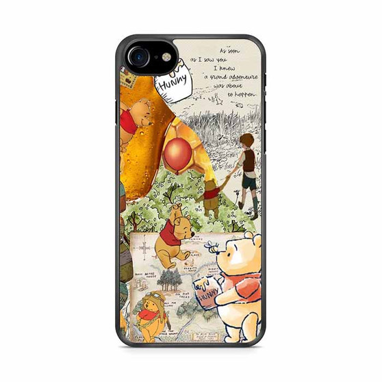 Winnie the pooh loves hunny iPhone SE 2020 Case