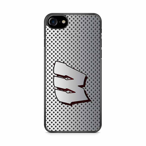 Wisconsin Badgers Football Metal iPhone SE 2020 Case