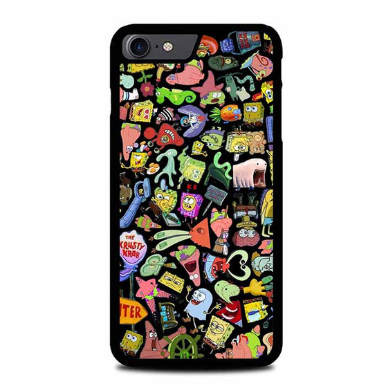 SpongeBob SquarePants Collages iPhone SE 2022 Case