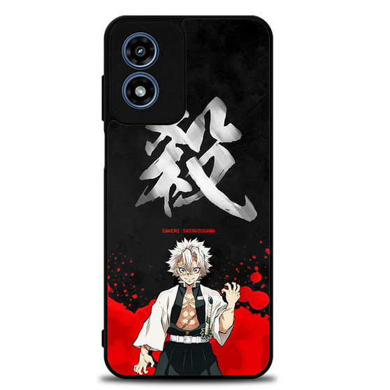 Demon Slayer Sanemi Shinazugama Motorola Moto G Play 2024 Case
