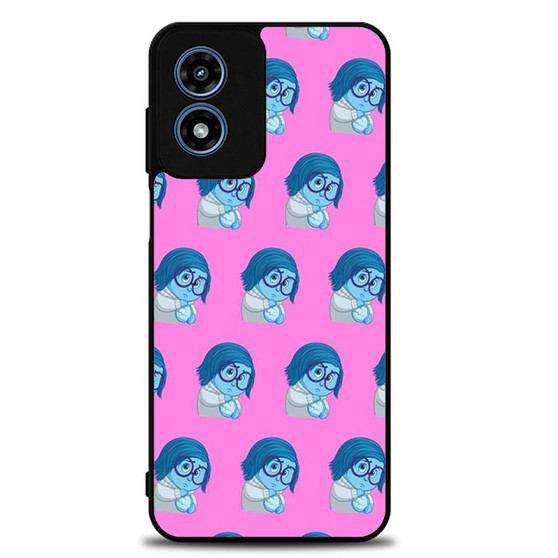 Inside Out 2 Sadness Collages Motorola Moto G Play 2024 Case
