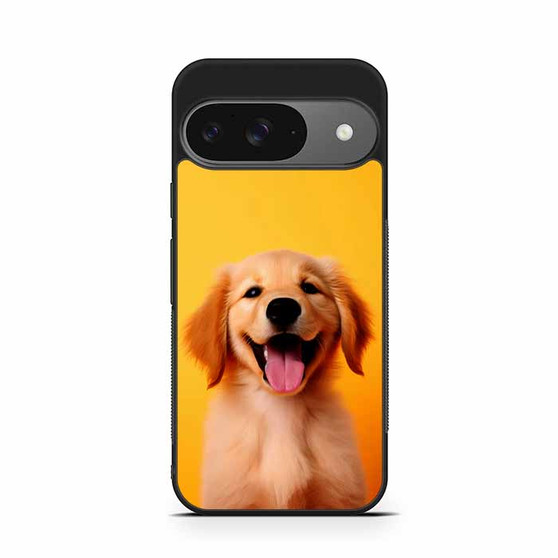Cute puppy laughing Google Pixel 9 Series Case
