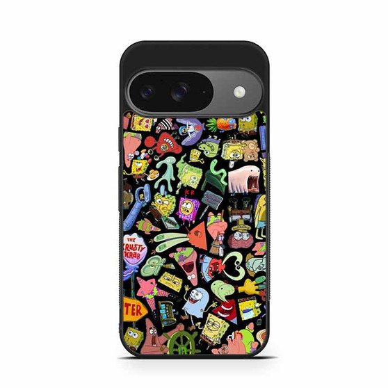 SpongeBob SquarePants Collages Google Pixel 9 Series Case