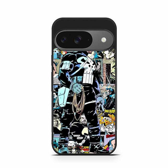 The punisher frank castle comic Google Pixel 9 Series Case