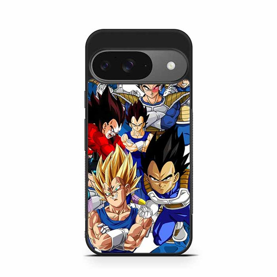 Vegeta Dragonball Collage Google Pixel 9 Series Case