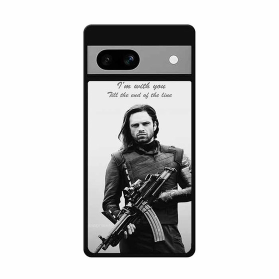 The avengers bucky quote Google Pixel 7 Series Case