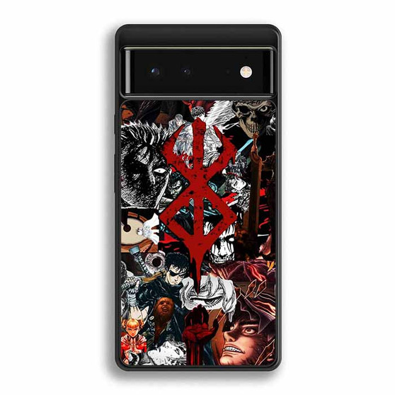 Berserk Logo Collages Google Pixel 6 | Google Pixel 6a | Google Pixel 6 Pro Case
