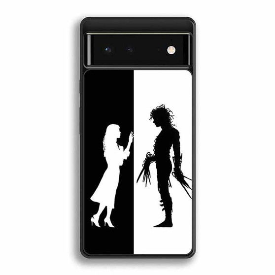 Edward scissorhands and kim Google Pixel 6 | Google Pixel 6a | Google Pixel 6 Pro Case