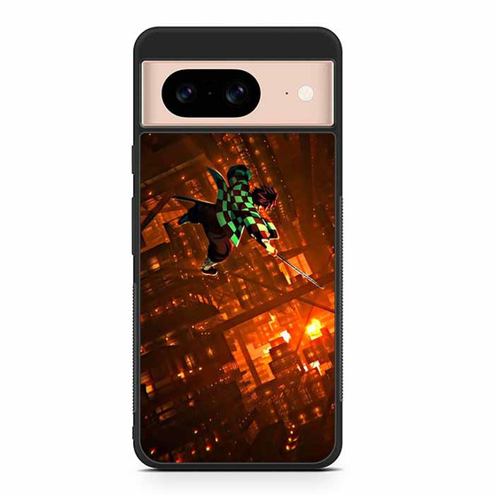 Tanjiro enter infinity castle demon slayer Pixel 8 | Pixel 8 Pro Case