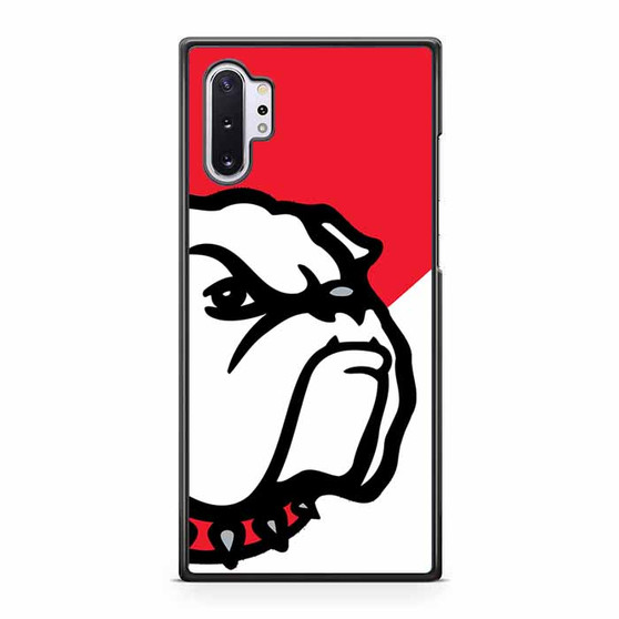 Georgia bulldogs white red Samsung Galaxy Note 10+ 5G Case