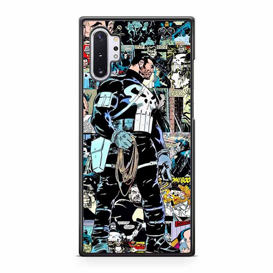 The punisher frank castle comic Samsung Galaxy Note 10+ 5G Case