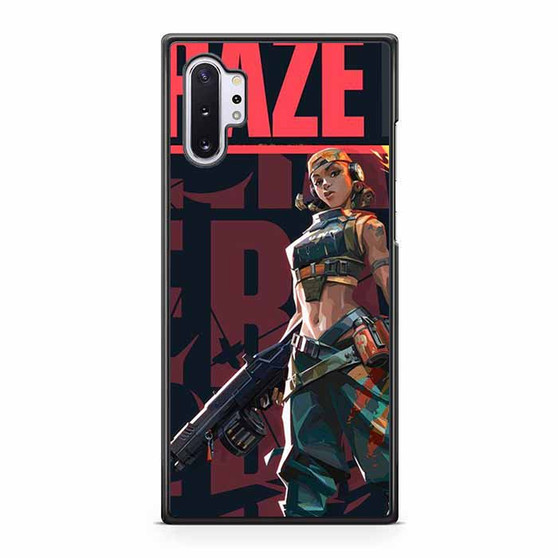 Valorant raze ASHP Samsung Galaxy Note 10+ 5G Case