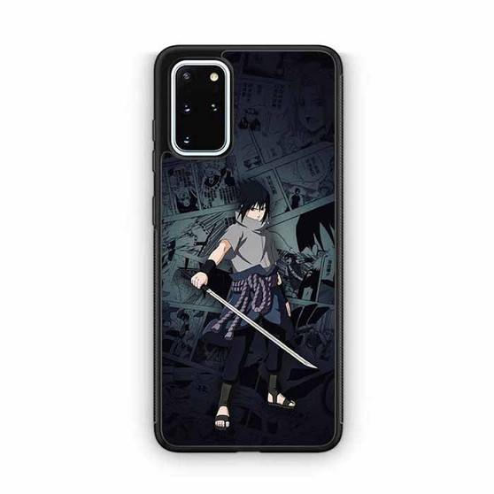Sasuke Uchiha in Manga Samsung Galaxy S20 Case