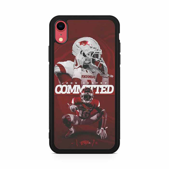 Arkansas razorbacks John Gentry iPhone XR Case