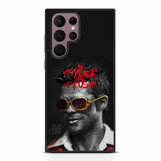 Fight Club in Tyler We Trust Samsung Galaxy S22 Ultra Case