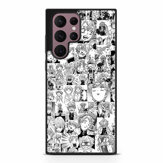 Kimetsu no yaiba zenitsu silly faces Samsung Galaxy S22 Ultra Case