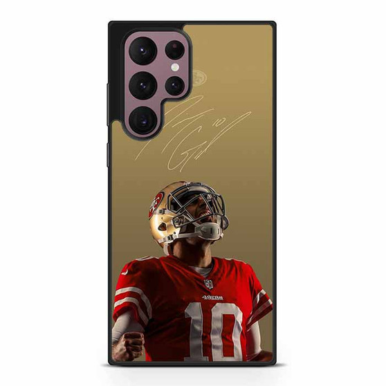 San Francisco 49ers No 10 Samsung Galaxy S22 Ultra Case