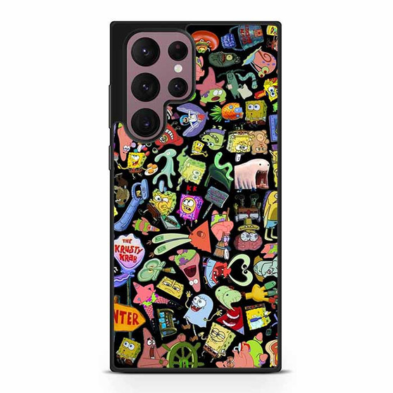 SpongeBob SquarePants Collages Samsung Galaxy S22 Ultra Case