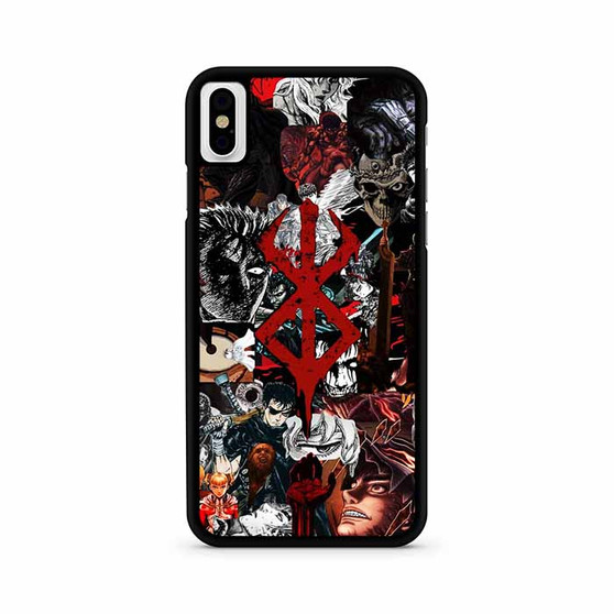 Berserk Logo Collages iPhone X | iPhone XS Max case