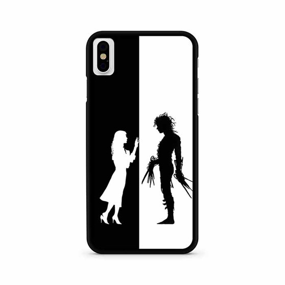 Edward scissorhands and kim iPhone X | iPhone XS Max case