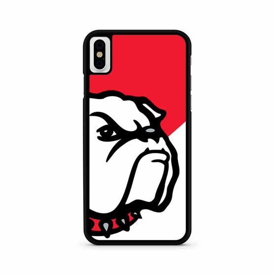 Georgia bulldogs white red iPhone X | iPhone XS Max case