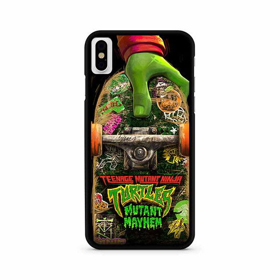 Teenage mutant ninja turtles mutant mayhem skateboard iPhone X | iPhone XS Max case