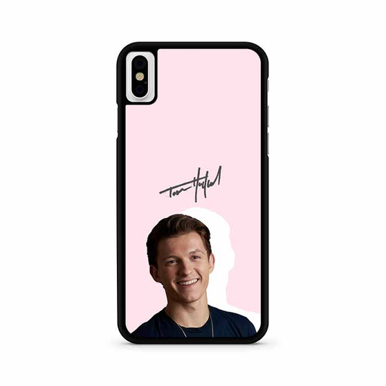 Tom Holland With Signature iPhone X | iPhone XS Max case