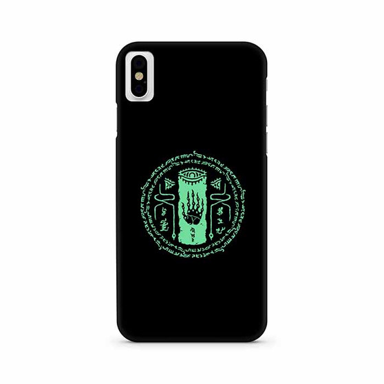 Zelda tears of the kingdom shrine symbol iPhone X | iPhone XS Max case