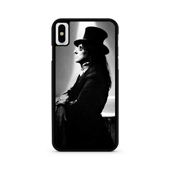 Alice Cooper With Magician Hat iPhone X / XS | iPhone XS Max Case Alice Cooper With Magician Hat iPhone X / XS | iPhone XS Max Case