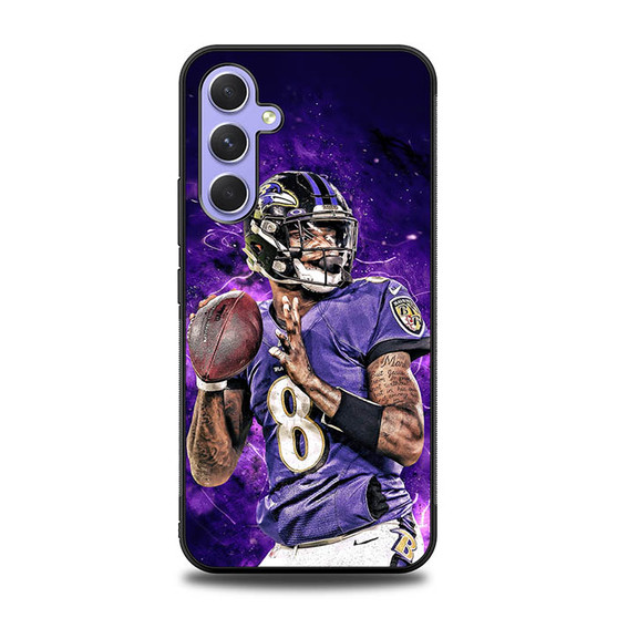Baltimore Ravens Lamar Jackson Samsung Galaxy A54 5G Case