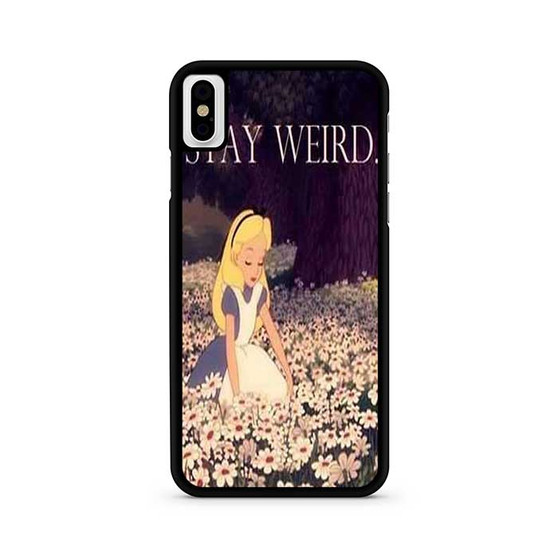 alice in wonderland stay weird iPhone X / XS | iPhone XS Max Case alice in wonderland stay weird iPhone X / XS | iPhone XS Max Case