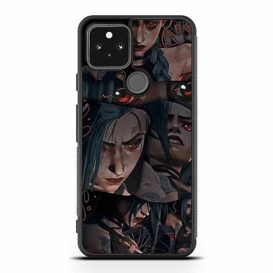 Arcane League Of Legends Jinx Collages Google Pixel 5 | Pixel 5a 5G Case