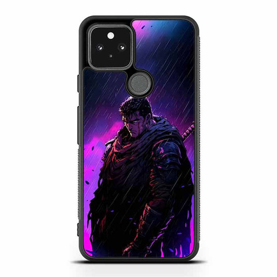 Berserk Guts in Rain Google Pixel 5 | Pixel 5a 5G Case
