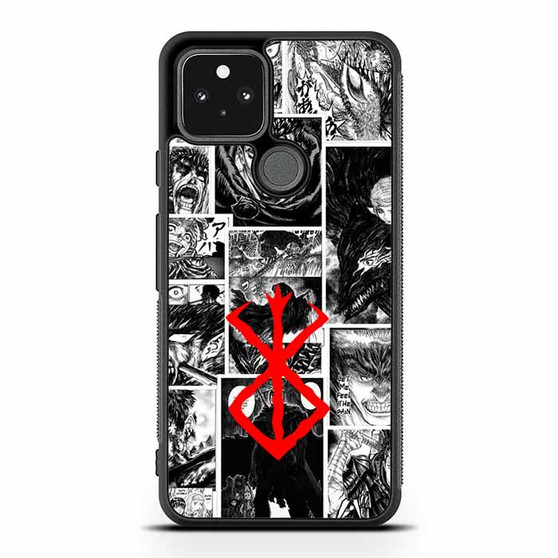 Berserk Manga Guts Face Google Pixel 5 | Pixel 5a 5G Case