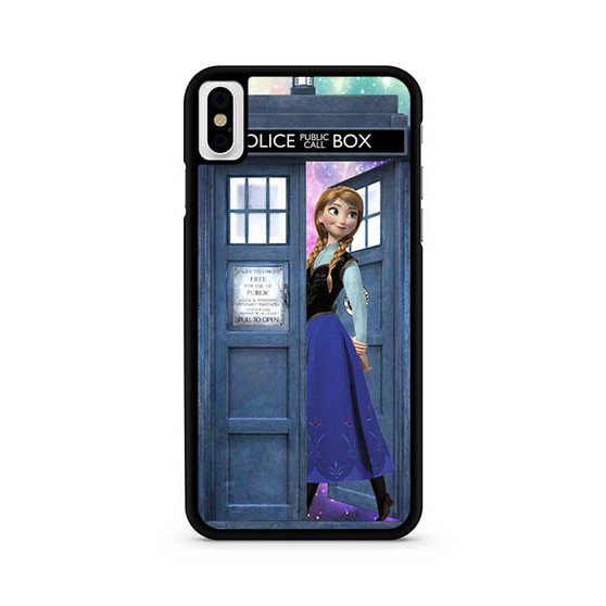 anna frozen tardis iPhone X / XS | iPhone XS Max Case