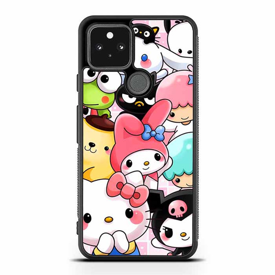 Hello kitty kuromi and friends Google Pixel 5 | Pixel 5a 5G Case