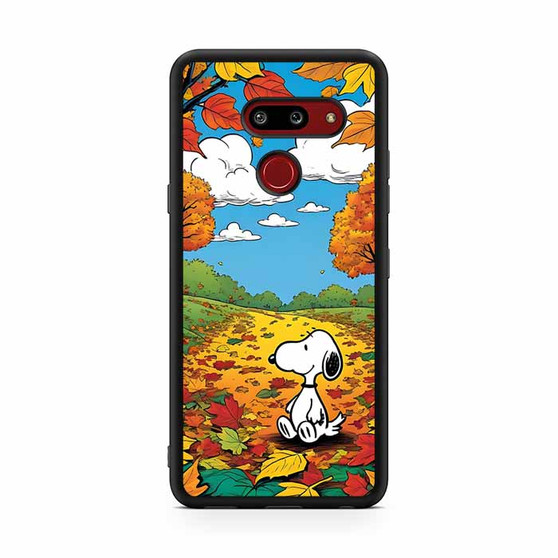 Snoopy Autumn LG G8 ThinQ Case