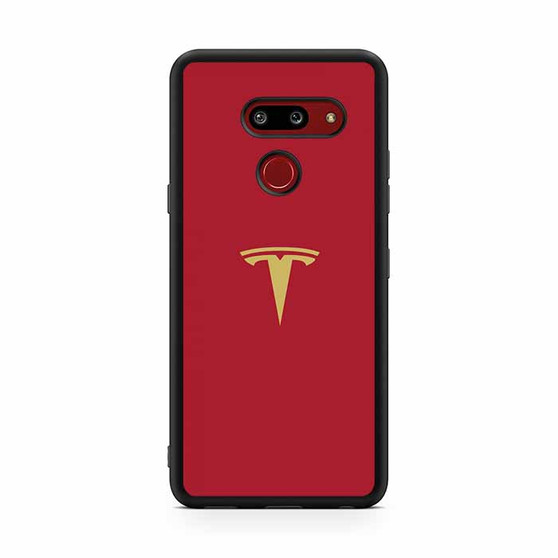 Tesla gold red LG G8 ThinQ Case