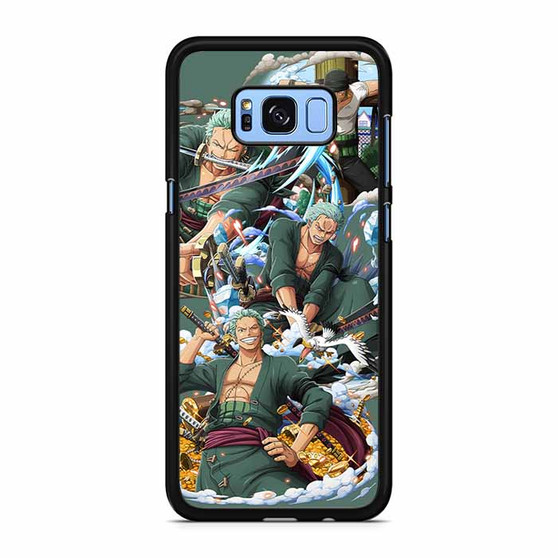 One Piece Collage Roronoa Zoro Samsung Galaxy S8 | S8+ Case