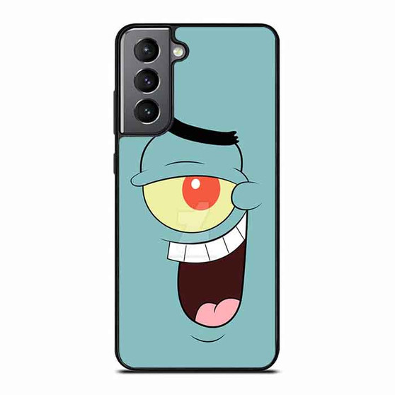 Pokemon Spongebob squarepants plankton face Samsung Galaxy S21 Case