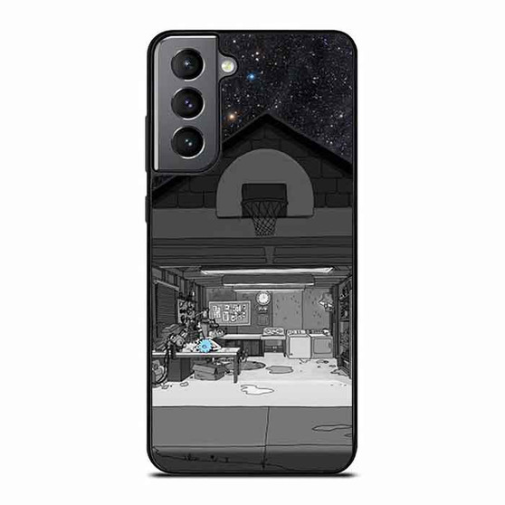 Rick and Morty in Garage Samsung Galaxy S21 Case