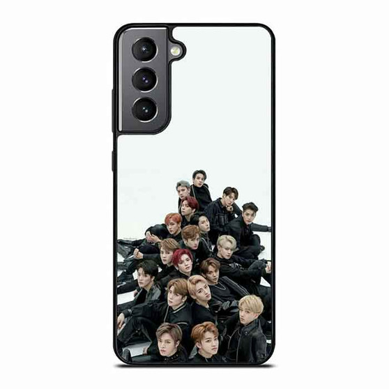 NCT kpop black on black Samsung Galaxy S21 Case