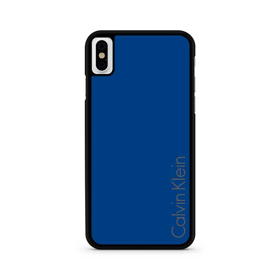Calvin Klein Blue iPhone X / XS | iPhone XS Max Case Calvin Klein Blue iPhone X / XS | iPhone XS Max Case